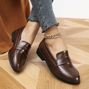 Women's Fashionable & Comfortable Pointed Toe Flat Loafers